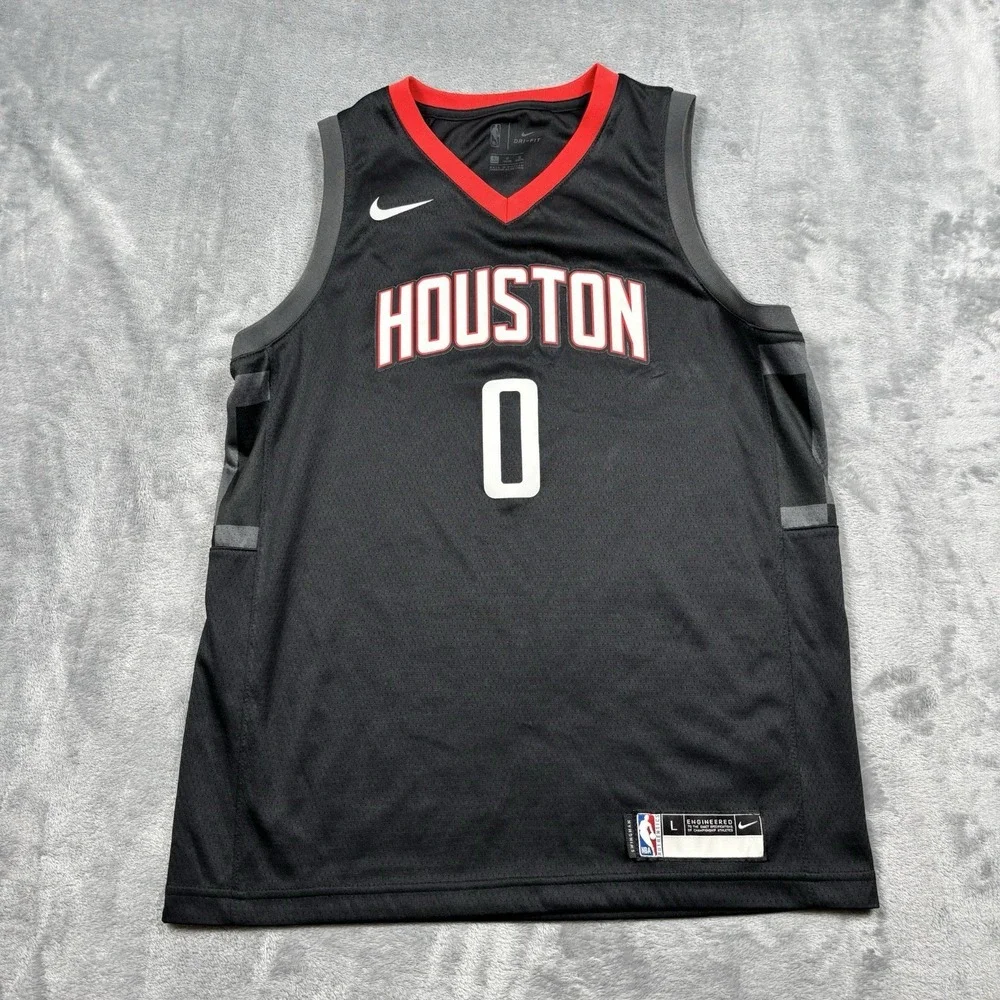 Russell Westbrook #0 Houston Rockets 2019-2020 Nike Swingman Youth Large
